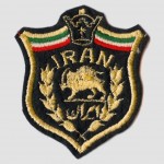 Lion and Sun on Mohammad Reza Pahlavi Era Military Badge Lion and Sun on Mohammad Reza Pahlavi Era Military Badge