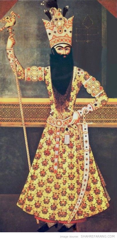 FathAli Shah, by Mehr Ali, 1813 FathAli Shah, by Mehr Ali, 1813. Saad Abad Museum