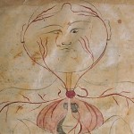 The Anatomy of the Human Body (1488), The figure of a pregnant woman The Anatomy of the Human Body (1488), The figure of a pregnant woman - تشريح بدن انسان (۱۴۸۸ میلادی)، تصویر زن باردار