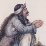 عزت علی قلندر درحالی که تریاکش تمام شده دعا می کند که تریاک برسد