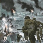 The Downfall of the Dictators is Assured. A British commando troop attacks a German-controlled port in norway. © IWM (Art.IWM PST 16888) The Downfall of the Dictators is Assured. A British commando troop attacks a German-controlled port in norway. © IWM (Art.IWM PST 16888) - دیکتاتورها شکست خواهند خورد