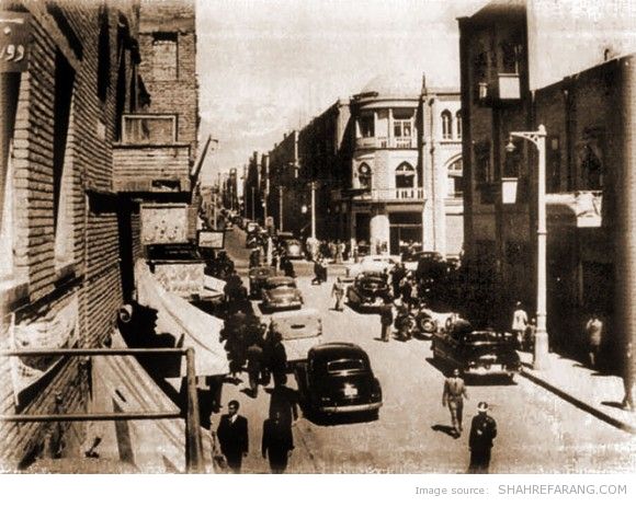 Lalezar 1947 580x433 لاله زار، روزگار جنب و جوش
