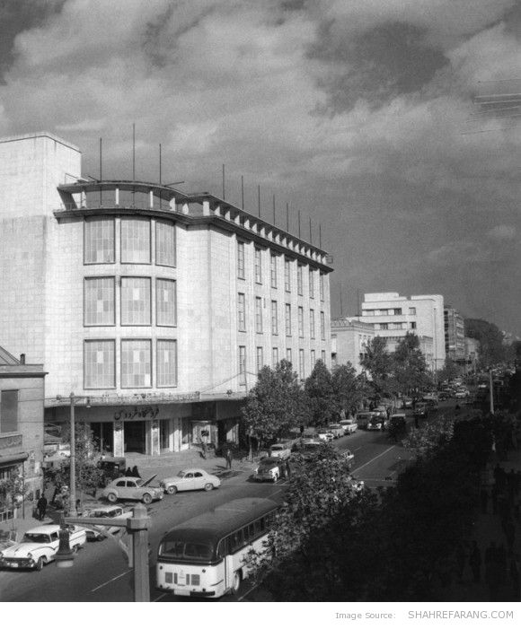 Ferdowsi Department Store, Ferdowsi Avenue, 1961 (Photo by Mahmoud Pakzad)