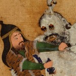 Rostam kills White Deev - نبرد رستم و دیو سفید