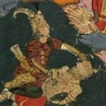Rostam kills White Deev - نبرد رستم و دیو سفید