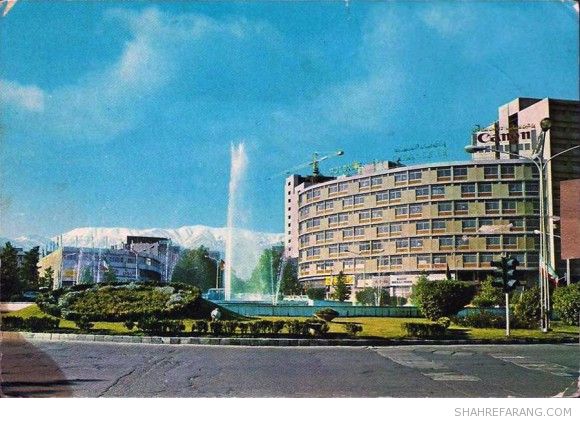 Tehran’s Valiahd Square (now ‘Valiasr’) seen from the south-west