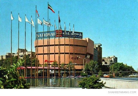 Tehran’s Valiahd Square (now ‘Valiasr’) seen from the north-east