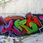 Graffiti on Tehran canal walls (4)