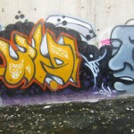 Graffiti on the canal walls in northwestern Tehran. October 2012. Graffiti on Tehran canal walls (25)