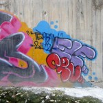 Graffiti on the canal walls in northwestern Tehran. October 2012. Graffiti on Tehran canal walls (28)