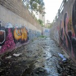 Graffiti on the canal walls in northwestern Tehran. October 2012. Graffiti on Tehran canal walls (31)