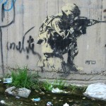 Graffiti on the canal walls in northwestern Tehran. October 2012. Graffiti on Tehran canal walls (33)