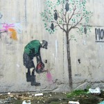 Graffiti on the canal walls in northwestern Tehran. October 2012. Graffiti on Tehran canal walls (35)