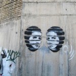 Graffiti on the canal walls in northwestern Tehran. October 2012. Graffiti on Tehran canal walls (36)