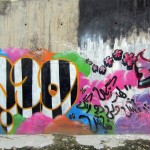 Graffiti on the canal walls in northwestern Tehran. October 2012. Graffiti on Tehran canal walls (41)