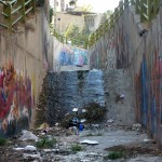 Graffiti on the canal walls in northwestern Tehran. October 2012. Graffiti on Tehran canal walls (43)