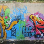 Graffiti on the canal walls in northwestern Tehran. October 2012. Graffiti on Tehran canal walls (51)