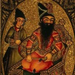 Iranian Laquer Playing Cards, half 19th century, The State Hermitage Museum, Saint Petersburg, Russia Iranian Laquer Playing Card (Ganjifa)