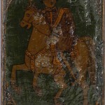 Iranian Laquer Playing Card, half 19th century Iranian Laquer Playing Card (Ganjifa)