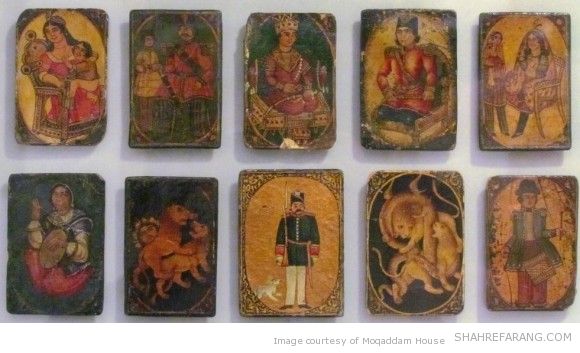 Ganjifa Cards from Moqaddam Museum, Tehran Ganjifa Cards from Moqaddam Museum, Tehran