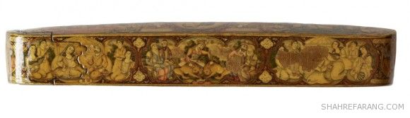 Pen Case with Scenes from the Haft Paykar