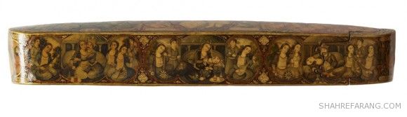 Pen Case with Scenes from the Haft Paykar