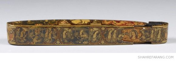 Pen Case with Scenes from the Haft Paykar