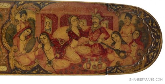 Pen Case with Scenes from the Haft Paykar