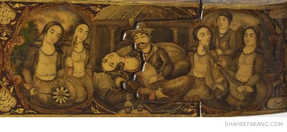 Pen Case with Scenes from the Haft Paykar