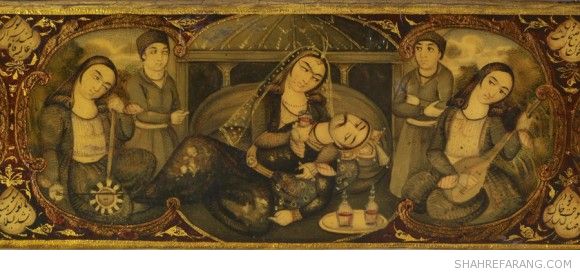 Pen Case with Scenes from the Haft Paykar