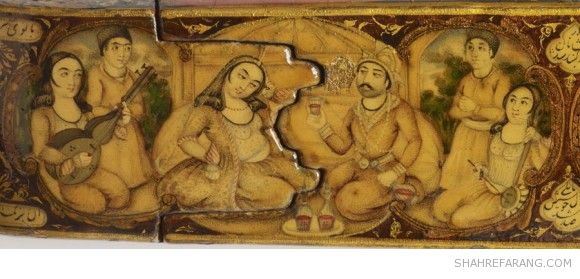 Pen Case with Scenes from the Haft Paykar