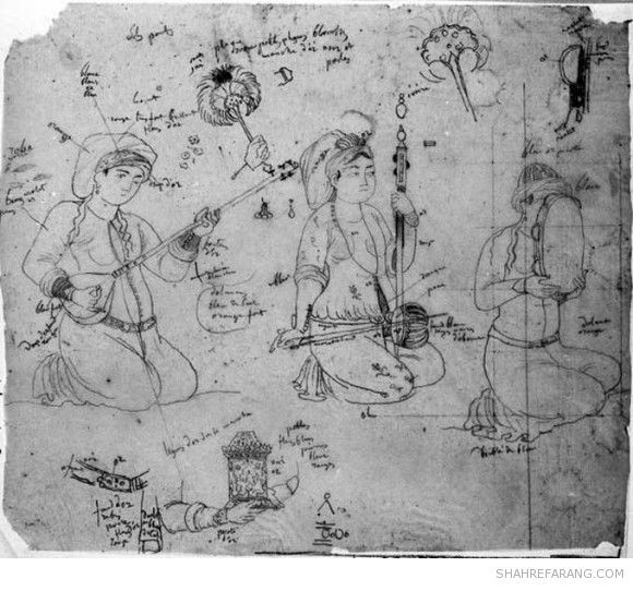 Persian women, by Jean Auguste Dominique Ingres
