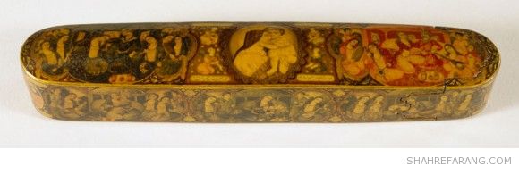 Pen Case with Scenes from the Haft Paykar